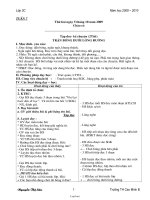 Giáo án Lớp 3 Tuần 7 đến 12 - Trường TH Cao Minh B