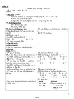 Giáo án giảng dạy khối 1 - Trần Thị Thu Tuyết - Tuần 27