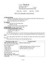 Giáo án Bám sát Ngữ văn 6: Chủ đề : Văn tự sự