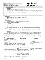 Bài giảng môn học Ngữ văn lớp 7 - Tuần 16 - Tiết 61: Chuẩn mực sử dụng từ (Tiếp)