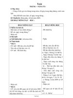 Giáo án Toán 3 tuần 22 - Nguyễn Phượng Ánh