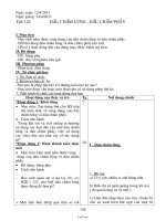 Bài giảng môn học Ngữ văn lớp 7 - Tiết 124: Dấu chấm lửng , dấu chấm phẩy