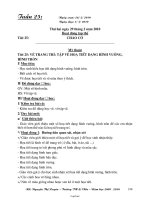 Thiết kế giáo án các môn học lớp 2 - Tuần 25 năm học 2010