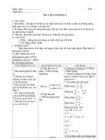 Giáo án môn Toán khối 7 - Ôn tập chương I