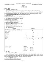 Giáo án môn Đại số 7 - Trường PTDT Nội Trú Yên Châu - Tiết 32: Luyện tập