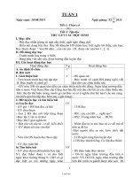 Kế hoạch bài dạy khối 1 (buổi sáng) - Tuần 1 đến tuần 3