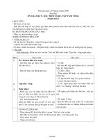 Giáo án môn Âm nhạc 1 - Tiết 23: Ôn 2 bài hát: Bầu trời xanh, tập tầm vông nghe hát