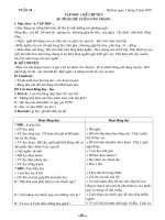 Giáo án giảng dạy Khối 3 Tuần 34