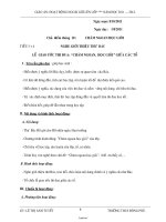 Giáo án môn Hoạt động ngoài giờ lên lớp 6 - Chủ điểm tháng 10: Chăm ngoan học giỏi - Tiết 3, 4: Nghe giới thiệu thư Bác - Lễ giao ước thi đua: “Chăm ngoan, học giỏi” giữa các tổ
