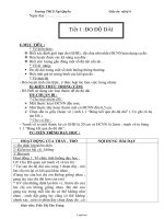 Giáo án lớp 6 môn Vật lí - Tiết thứ 01 đến tiết 35