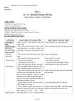 Giáo án môn Âm nhạc 1 - Trường TH Thị Trấn 2 - Tiết 1: Học hát: Bài Quê Hương Tươi Đẹp