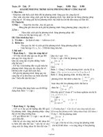 Bài soạn Đại số lớp 8 - Tiết 37 đến tiết 46