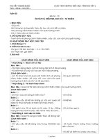 Giáo án Tự nhiên xã hội 3 tuần 35 - Nguyễn Thị Bích Hải - Trường tiểu học Vĩnh Nguyên 1