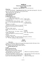 Đề kiểm tra định kì cuối học kì II năm học: 2015 - 2016 môn học: Lịch sử và địa lí - Lớp 5 (thời gian làm bài 40 phút)