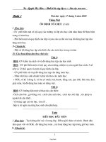 Thiết kế bài dạy lớp 1 – Năm học 2010 - 2011 - Tuần 1 đến tuần 5