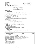 Giáo án môn Tin học 7 Bài thực hành 3 bảng điểm của em (tiết 1)