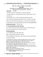 Giáo án Thủ công 02 tuần 13: Gấp, cắt, dán hình tròn