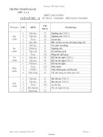 Giáo án giảng dạy môn học lớp 1 - Tuần 31 - Trường TH Biển Bạch