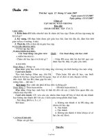 Bài soạn tổng hợp lớp 2 - Tuần 10