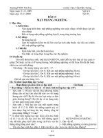 Giáo án lớp 6 môn Vật lí - Tiết 15 - Bài 14: Mặt phẳng nghiêng