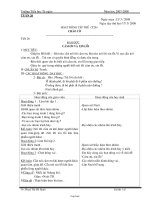 Giáo án dạy học Tuần 26 - Lớp 1