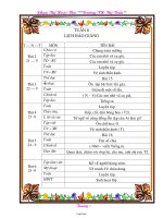 Giáo án Lớp 3 Tuần 8 - Phan Thị Hoài Thu - Trường tiểu học Thị Trấn