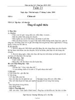 Kế hoạch bài dạy Lớp 3 - Tuần 21 đến 25 - Trường Tiểu học số 2 Nà Tấu