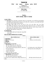 Thiết kế giáo án Tổng hợp khối 2 - Tuần 25 năm học 2010