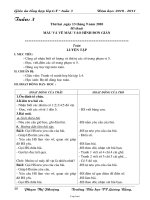 Giáo án tổng hợp lớp 1 – Tuần 3 - Năm học: 2010 - 2011