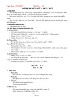 Giáo án giảng dạy môn lớp 1 - Tuần 4 năm 2007