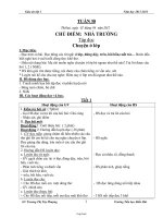 Giáo án Lớp 3 Tuần 7 - Trường TH việt Khái 2