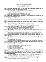 Câu hỏi ôn tập học kì II Vật lý 7