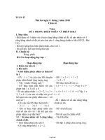 Giáo án môn học lớp 2 - Tuần thứ 27 năm 2010