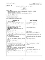 Thiết kế bài dạy tổng hợp lớp 2 - Tuần 24 - Trường tiểu học B Xuân Phú