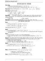 Đề thi học sinh giỏi môn Toán 8