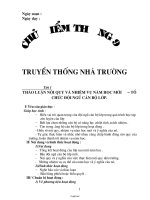 Giáo án môn Hoạt động ngoài giờ lên lớp 6 - Chủ điểm tháng 9: Truyền thống nhà trường - Tiết 1: Thảo luận nội quy và nhiệm vụ năm học mới – tổ chức đội ngũ cán bộ lớp