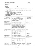 Giáo án môn Toán lớp 2 - Tuần 9 - Trường TH Trương Thọ B