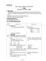 Giáo án các môn học khối lớp 2 - Tuần dạy thứ 2 năm 2009