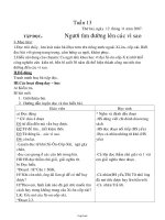 Bài soạn Lớp 4 Tuần 13