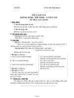 Thiết kế giáo án môn Tập làm văn lớp 2 - Tuần 6 - Bài: Khẳng định – Phủ định – Luyện tập về mục lục sách