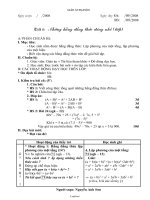 Giáo án môn Đại số khối 8 - Nguyễn Anh Sơn - Tiết 6: Những hằng đẳng thức đáng nhớ (tiếp)