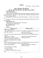 Giáo án chuẩn kiến thức - Tuần 27 Lớp 3