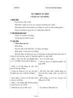 Thiết kế giáo án môn Tự nhiên xã hội lớp 2 - Tuần 1 - Bài 1: Cơ quan vận động