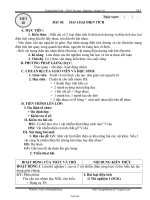 Giáo án môn Vật lý 7 tiết 20: Hai loại điện tích