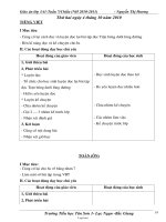 Giáo án Lớp 3 - Tuần 7 (Chiều) - Nguyễn Thị Hương