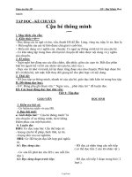 Giáo án Lớp 3 Tuần 1, 2, 3 - GV: Bùi Minh Huệ