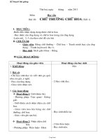 Bài soạn tổng hợp các môn khối 1 năm 2011