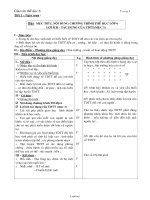 Giáo án môn Thể dục lớp 6 - Tiết 1 đến tiết 60