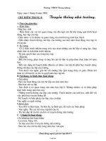 Giáo án Ôn Tiếng việt 3 tuần 1 - Trường Tiểu học Diên Thọ