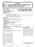 Bài giảng môn học Ngữ văn lớp 7 - Tuần 20 - Tiết 73: Tục ngữ về thiên nhiên và lao động sản xuất (tiếp theo)